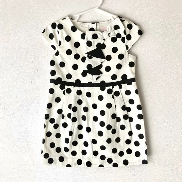 NWT Janie and Jack Polka Dot Dress with RuffleDress 2T